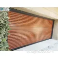 Puerta rodante aislada de extrusión de aluminio